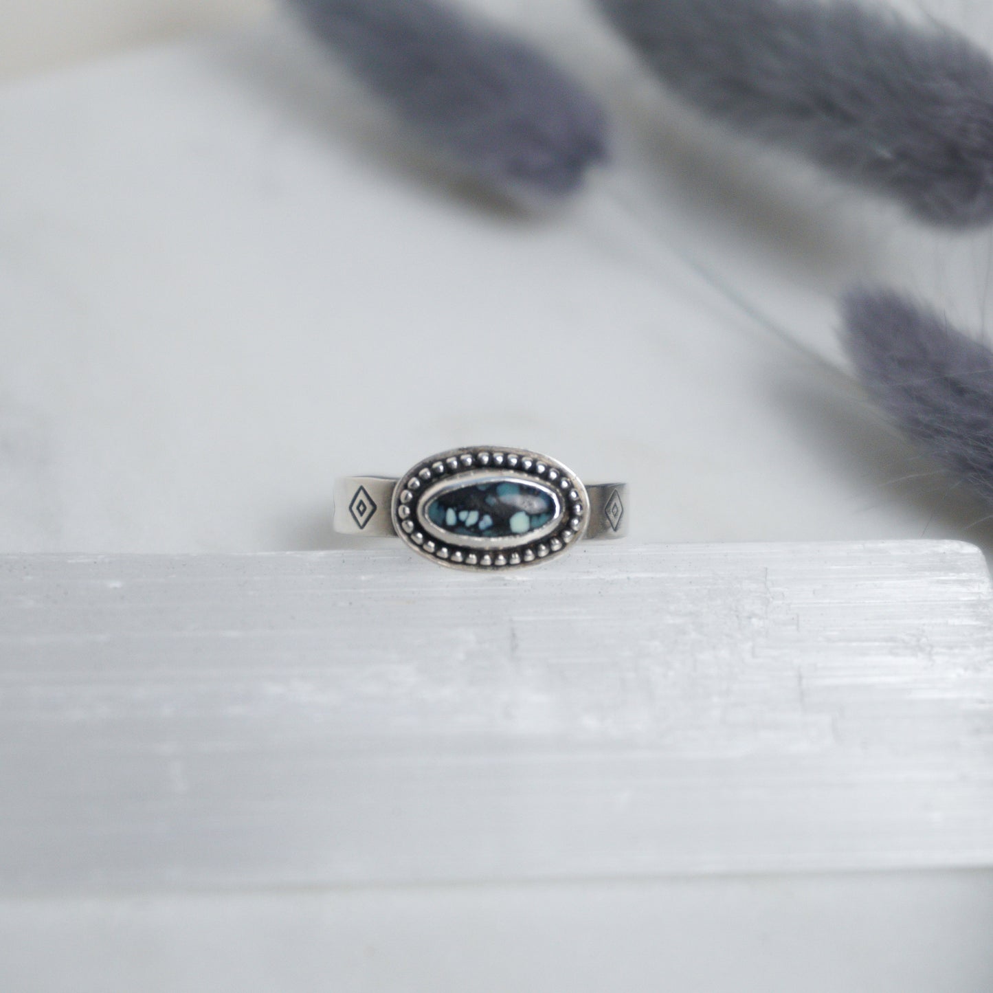 New Lander Turquoise Ring ✦ UK Size S ✦