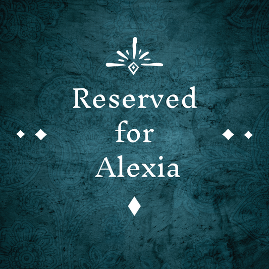 Reserved Listing for Alexia