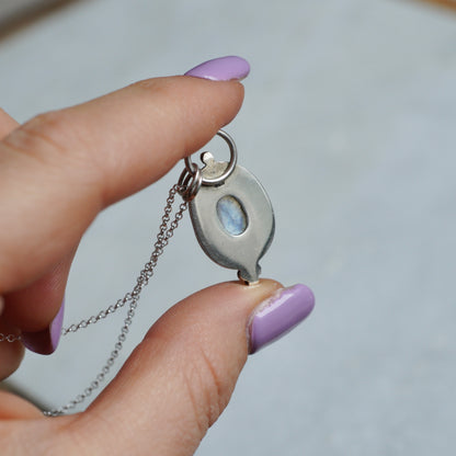 Moonstone Shadowbox Necklace