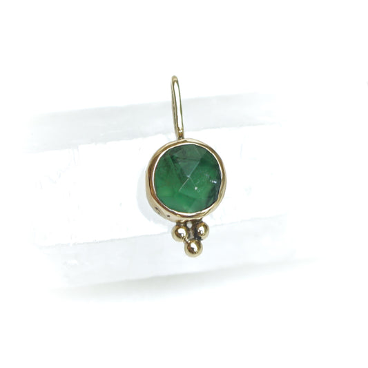 Second - 9ct Gold & Sterling Silver Apatite Pendant