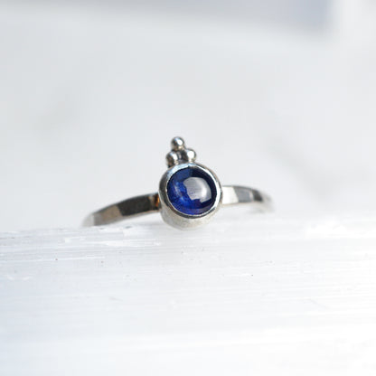 Tiny Kyanite Ring ✦ UK Ring Size I ✦