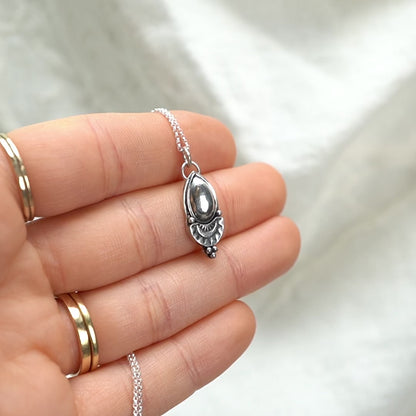 Sterling Silver Boho Pendant