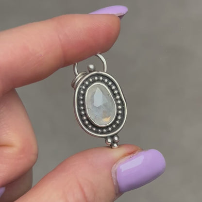 Moonstone Shadowbox Necklace